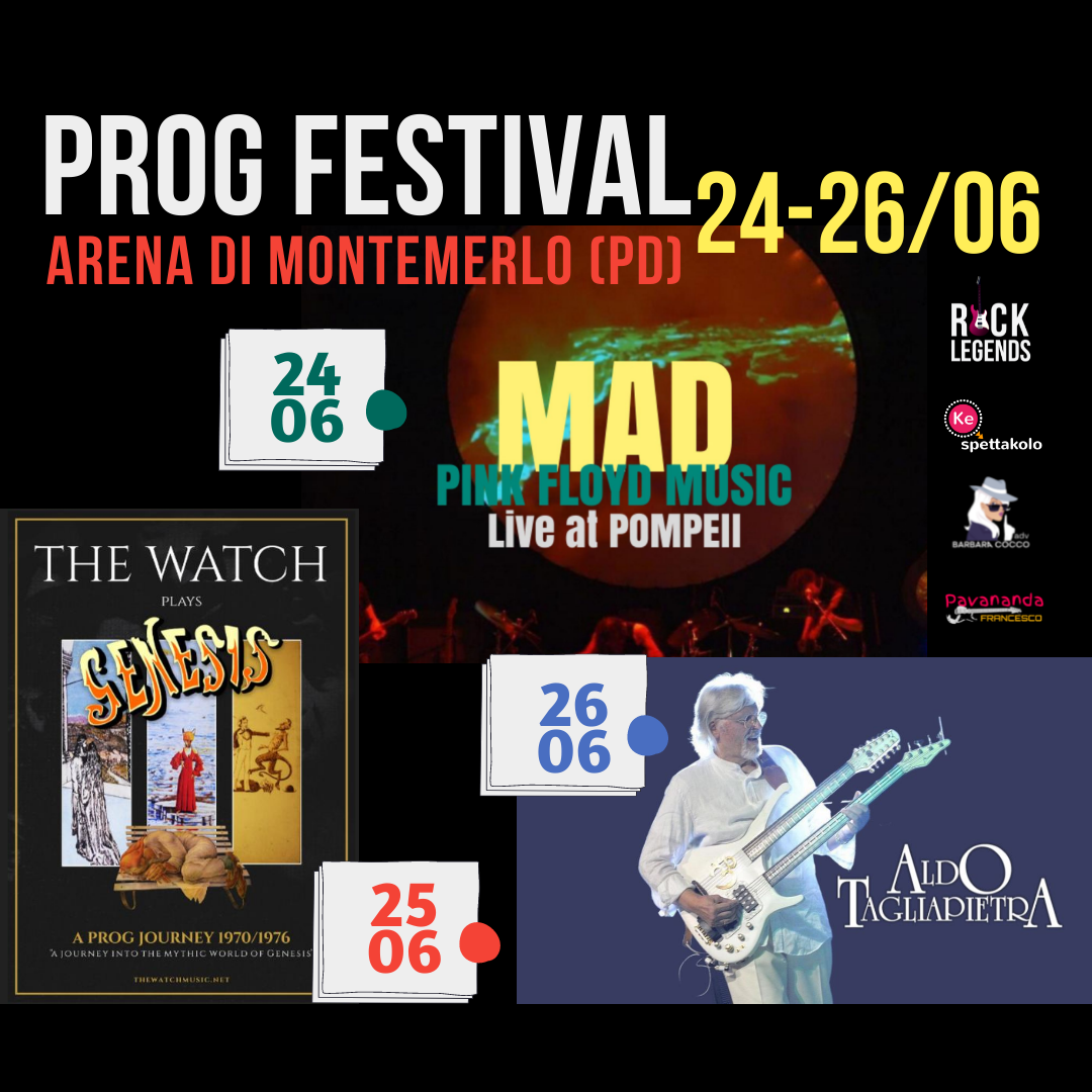 Prog Festival arena Montemerlo Padova
